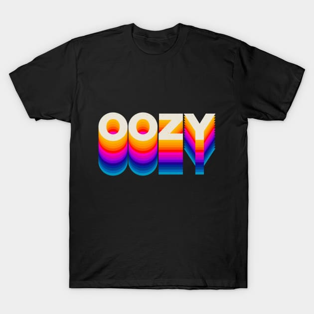 4 Letter Words - Oozy T-Shirt by DanielLiamGill